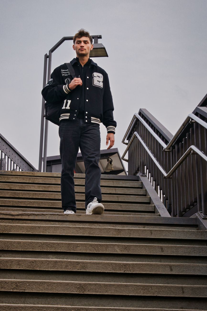 Ivy Letterman Jacket view 1