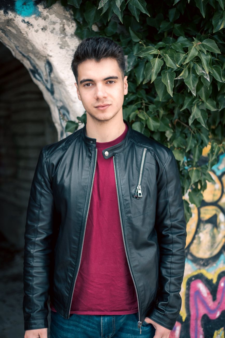 Vintage Biker Jacket view 1